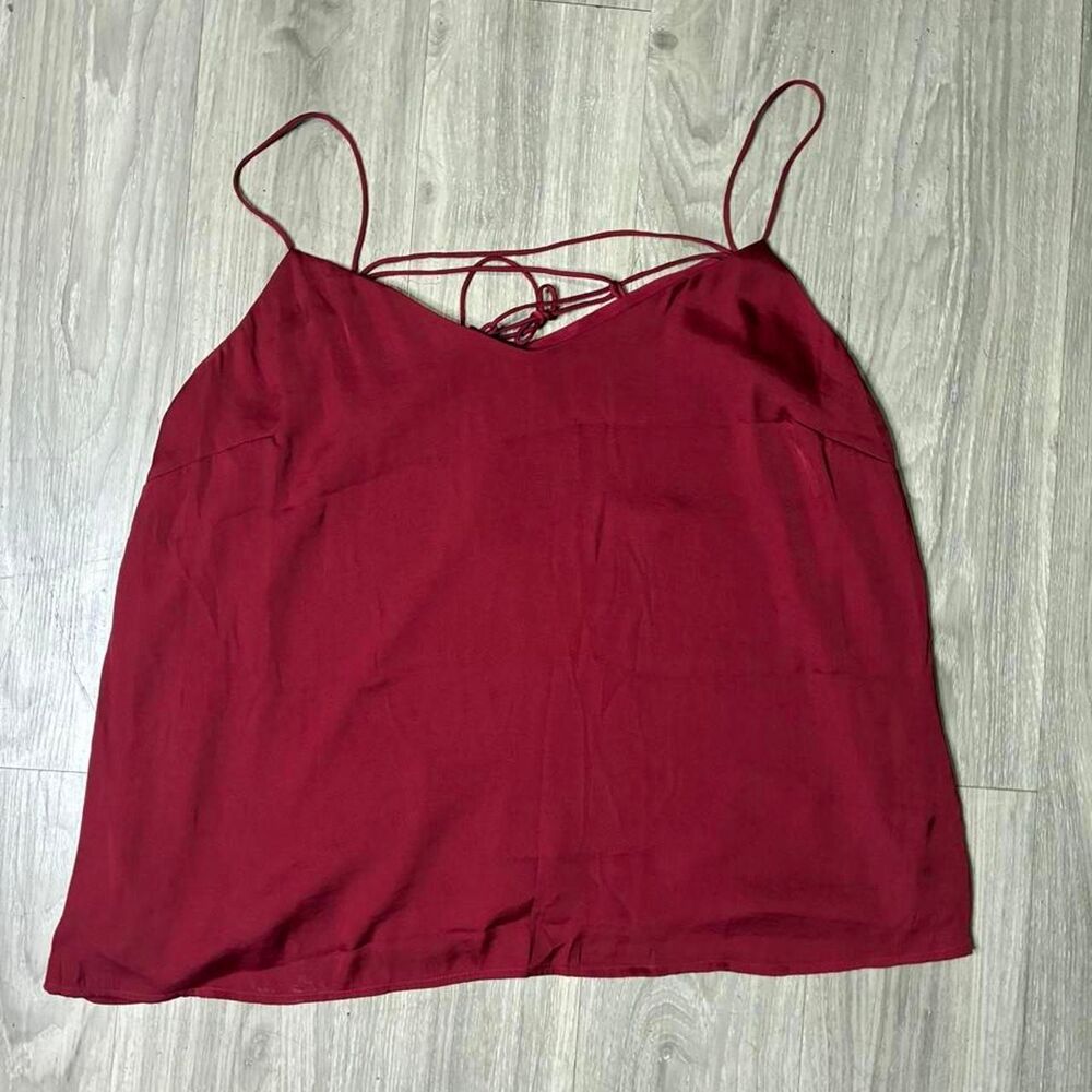 Vince-camuto Women's Burgundy and Red Vest